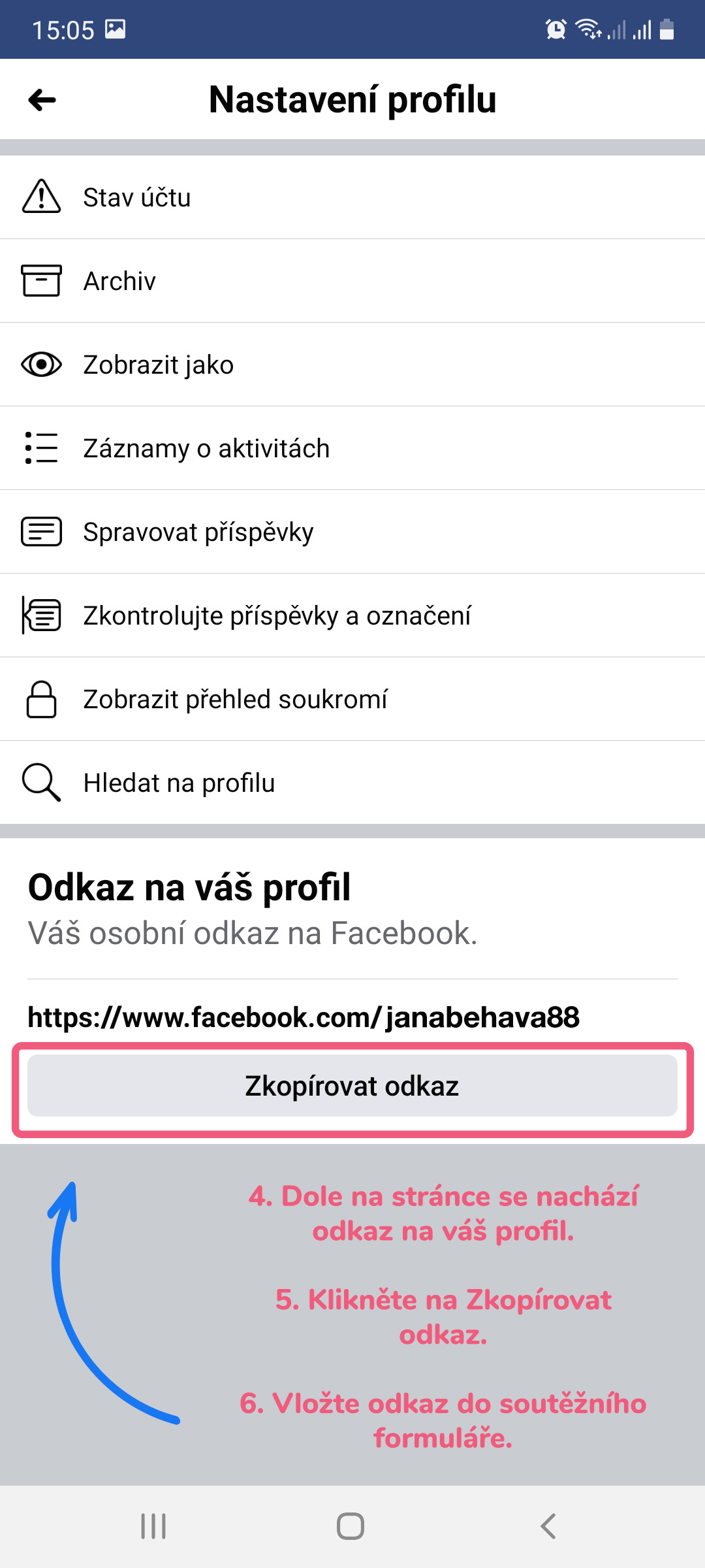 Facebook mobil 4