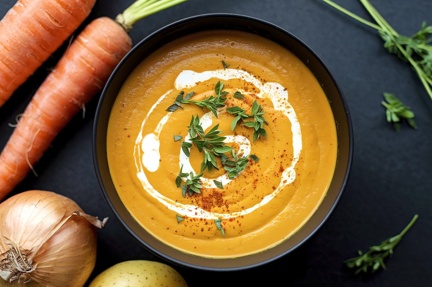 zázvorová polévka