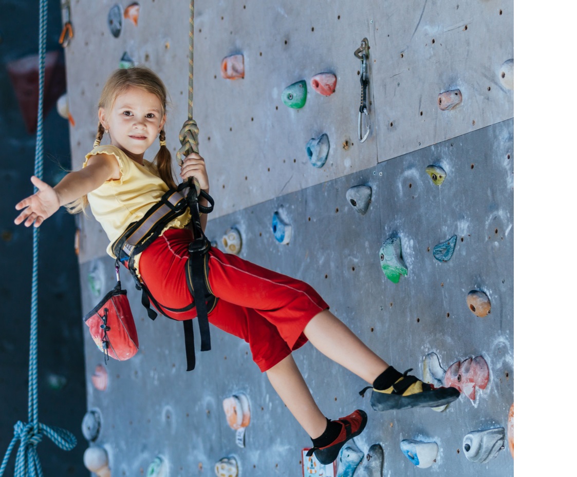 bouldering děti