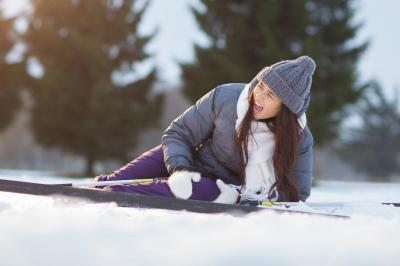 Poraněný meniskus jako častý úraz z lyžování