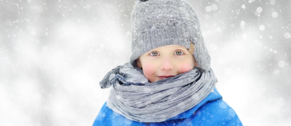 Zima dětem neškodí.